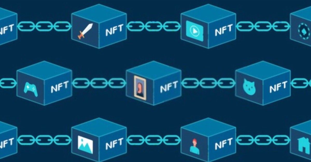 NFT blockchain image